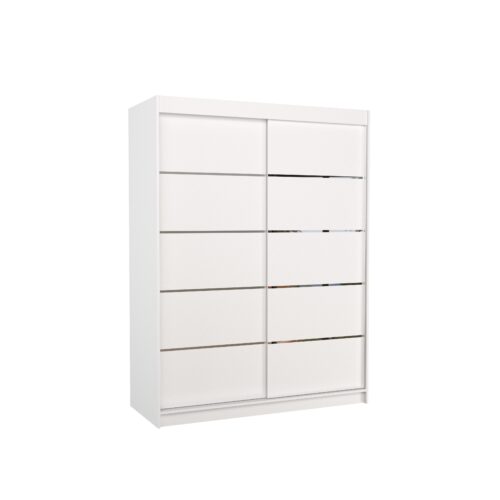Bīdāmais skapis LUFT 150 White ADRK