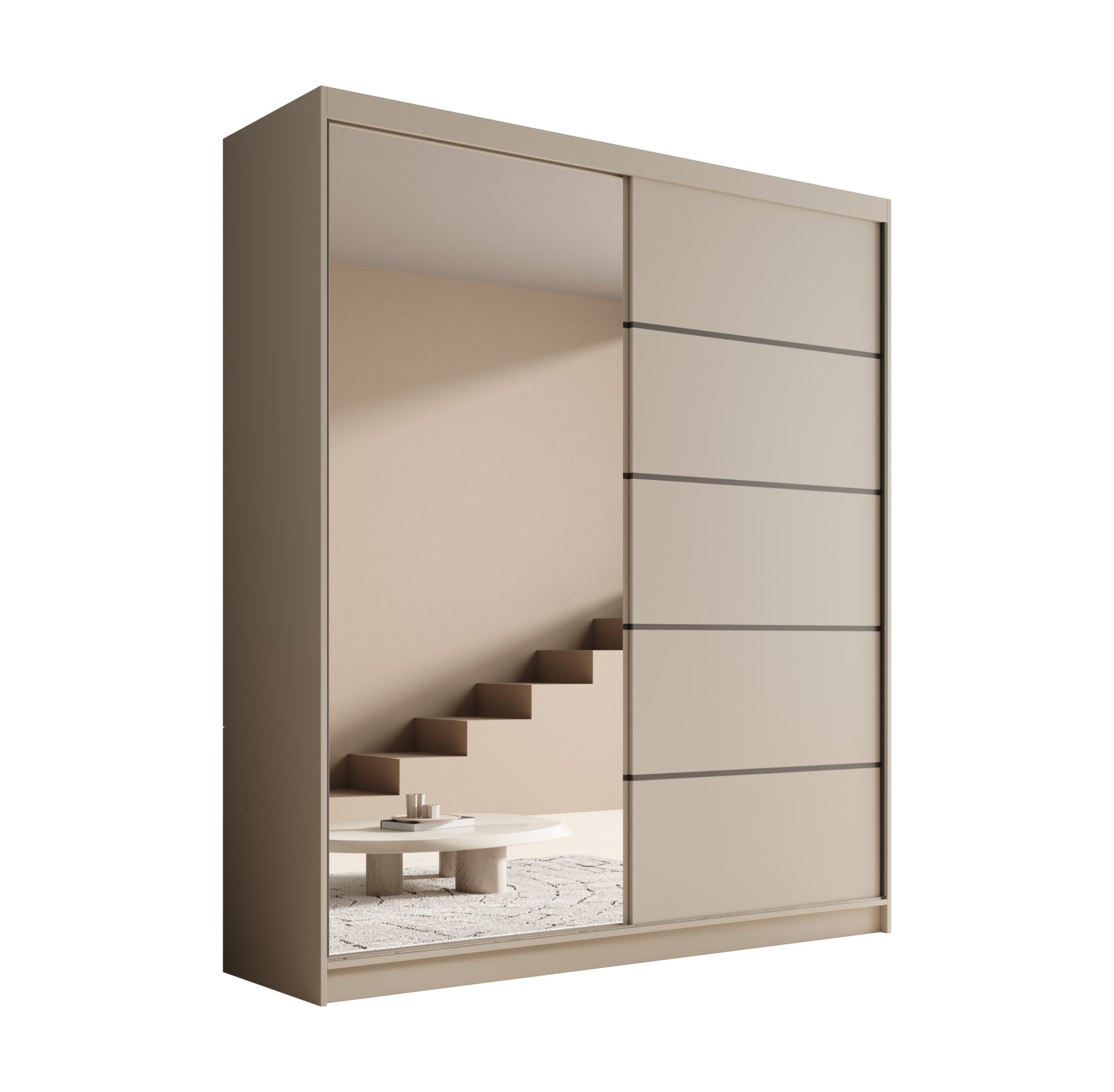 Nico 180 Cashmere ADRK spoguļskapis