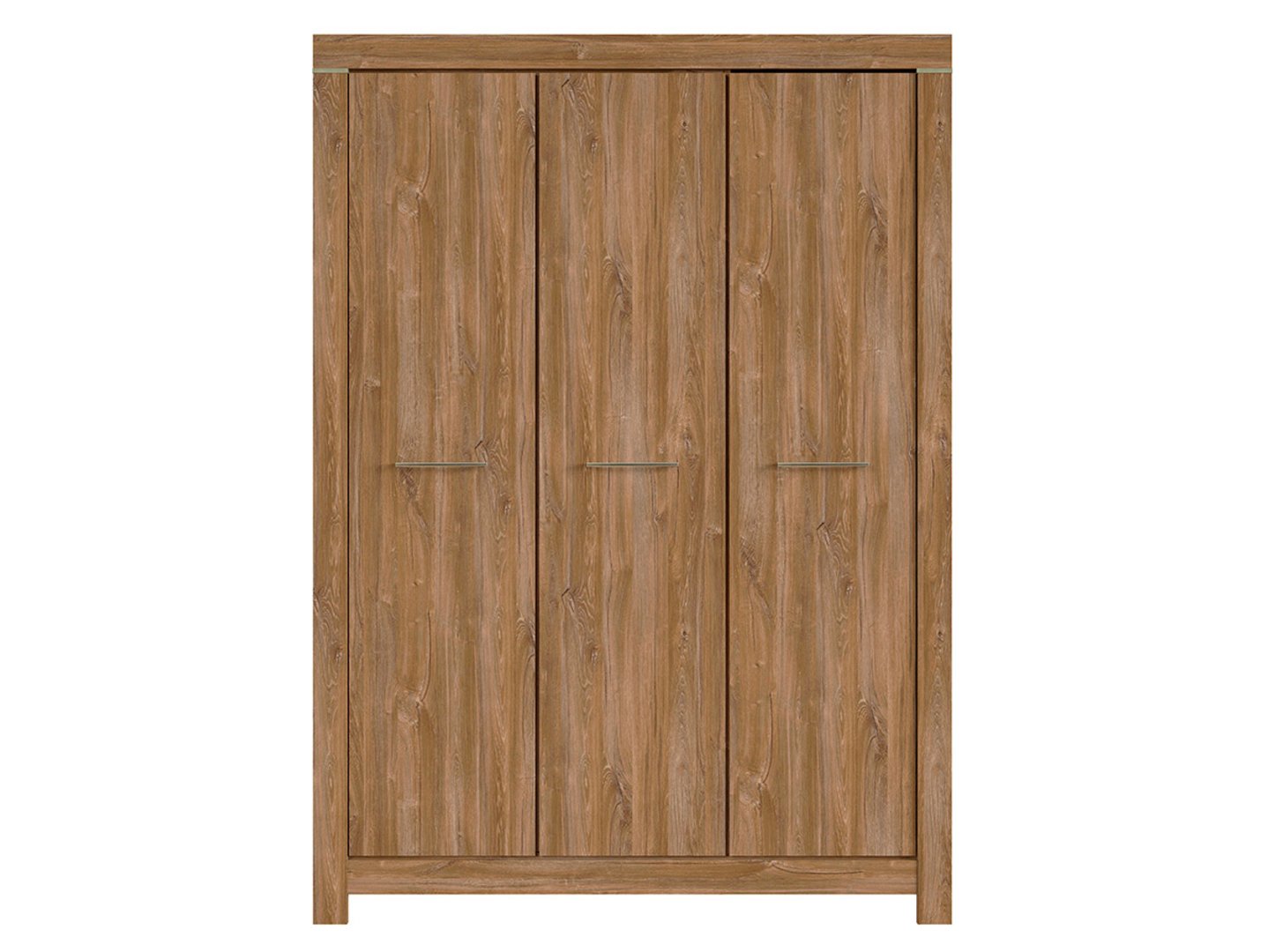 GENT trīsdurvju skapis, 150 cm, ozolkoka krāsā, Stirlingas krāsā — изображение 2