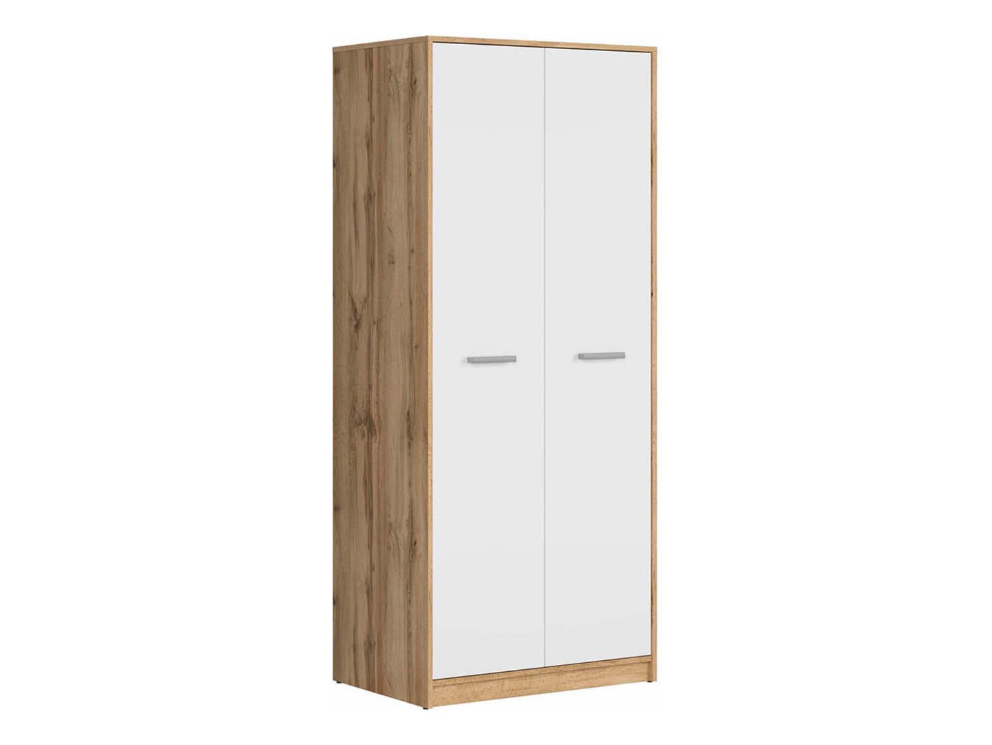 MATOS divdurvju skapis 80 cm Wotan ozols/balts