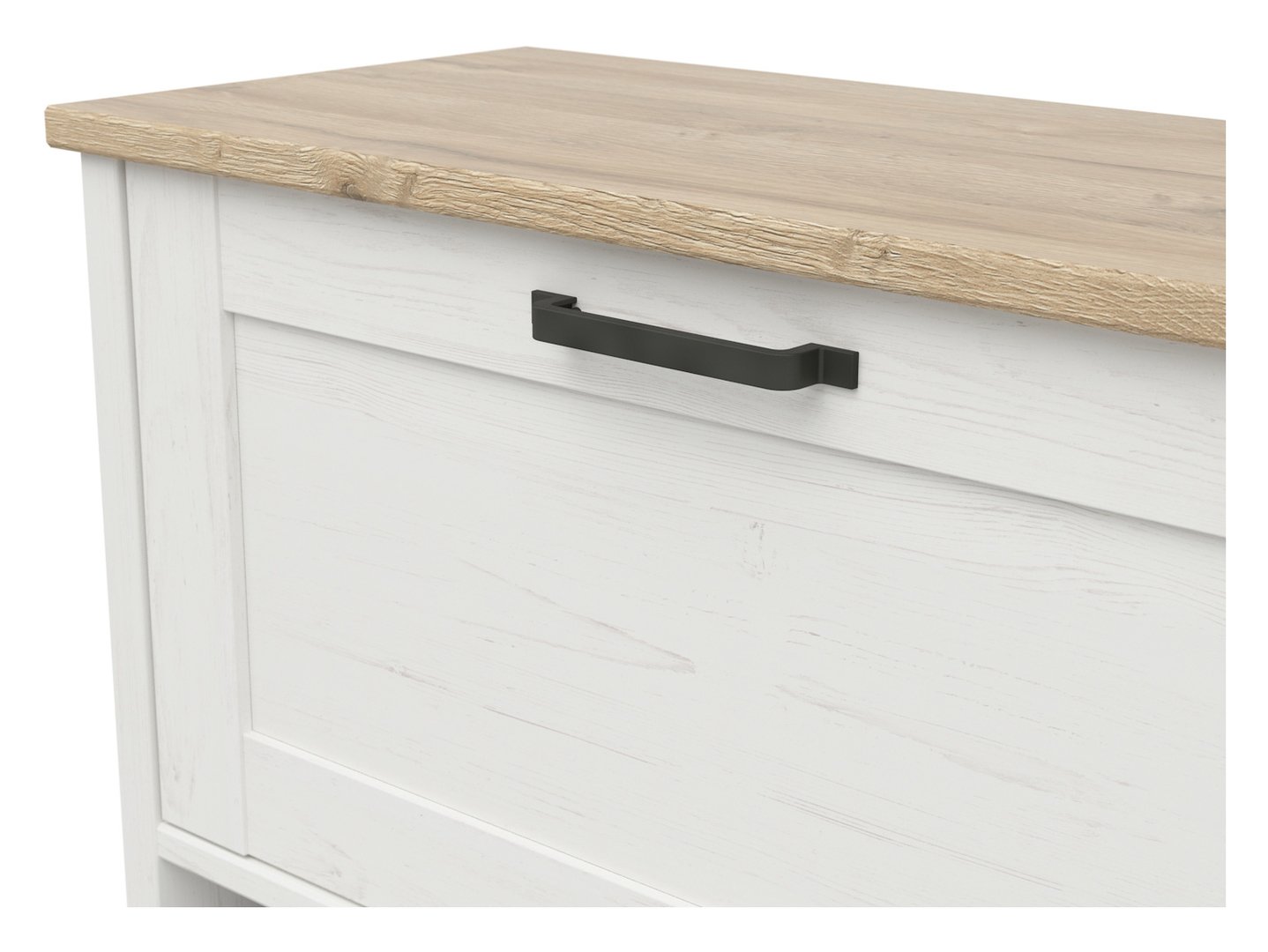 LOKSA apavu skapis 84.5 cm andersen priede baltā krāsā — изображение 4