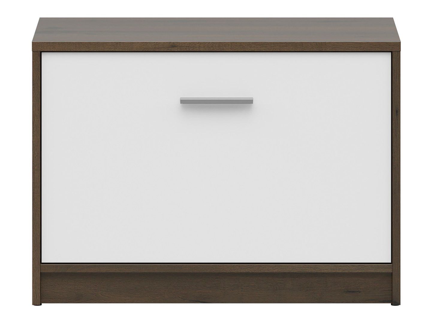Zems apavu skapis NEPO PLUS 70 cm, ozols/balts — изображение 3