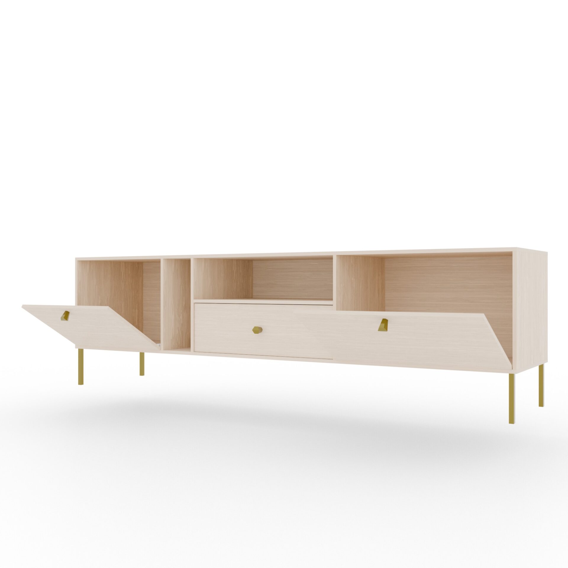 TV skapis 2D 1S Tili Sand Beige ADRK