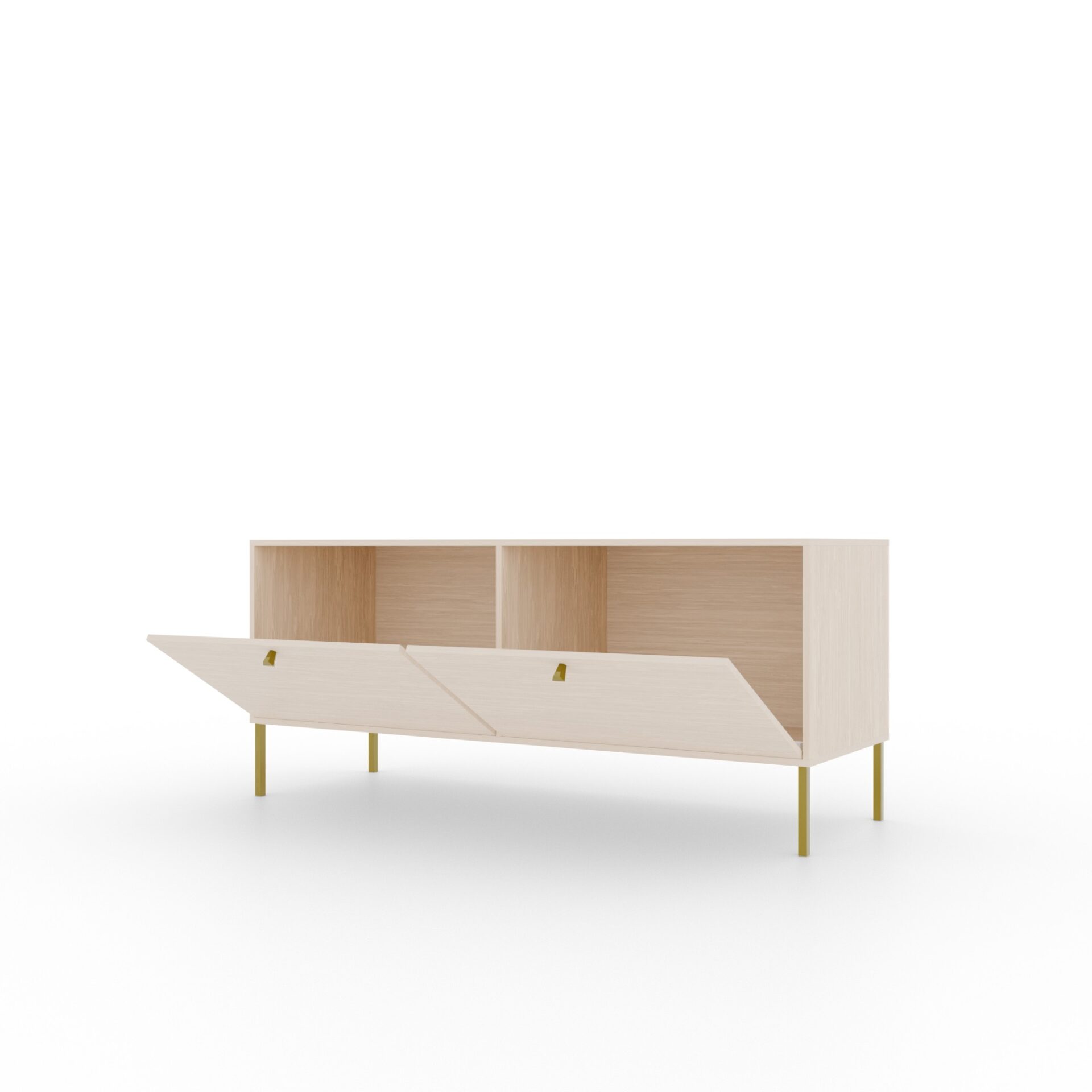 Tili 2D TV skapis Sand Beige ADRK — 2 attēls
