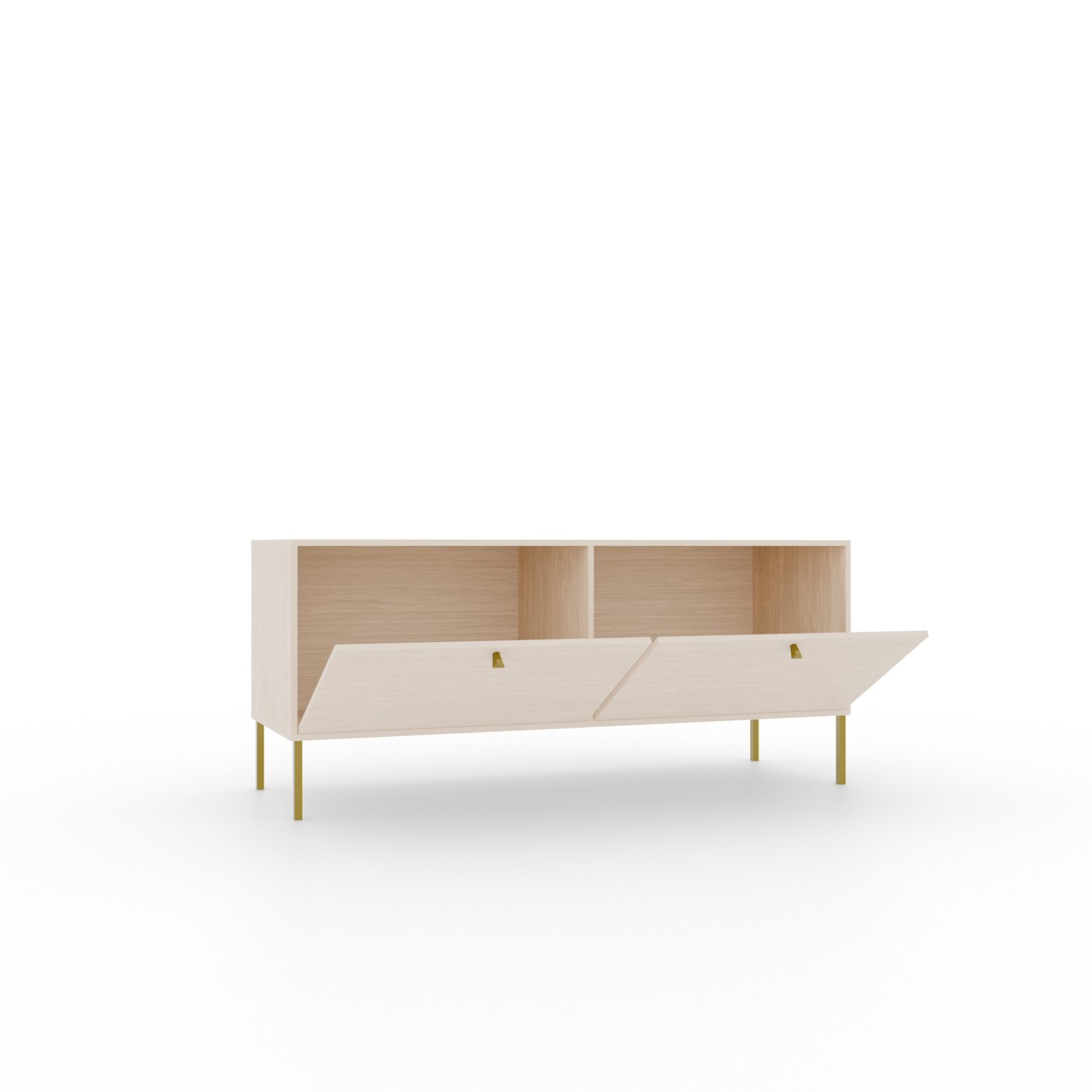 Tili 2D TV skapis Sand Beige ADRK — 3 attēls