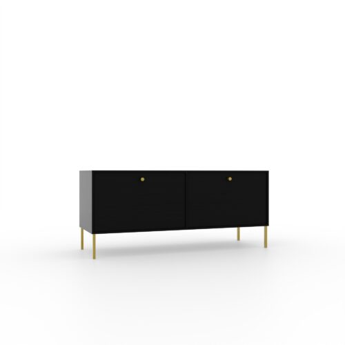 2D Tili TV skapis, melns, ADRK