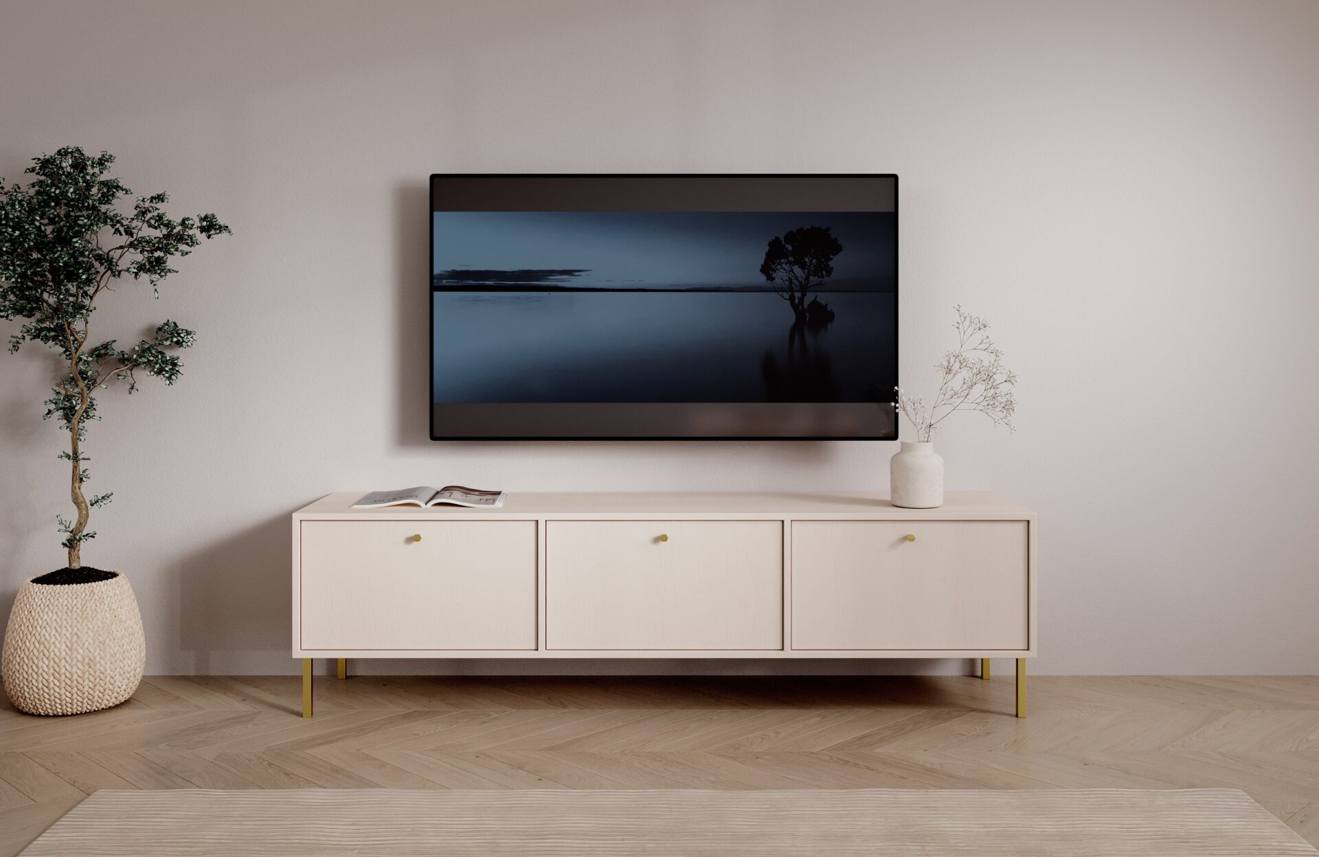 Tili 3D TV skapis Sand Beige ADRK — изображение 4