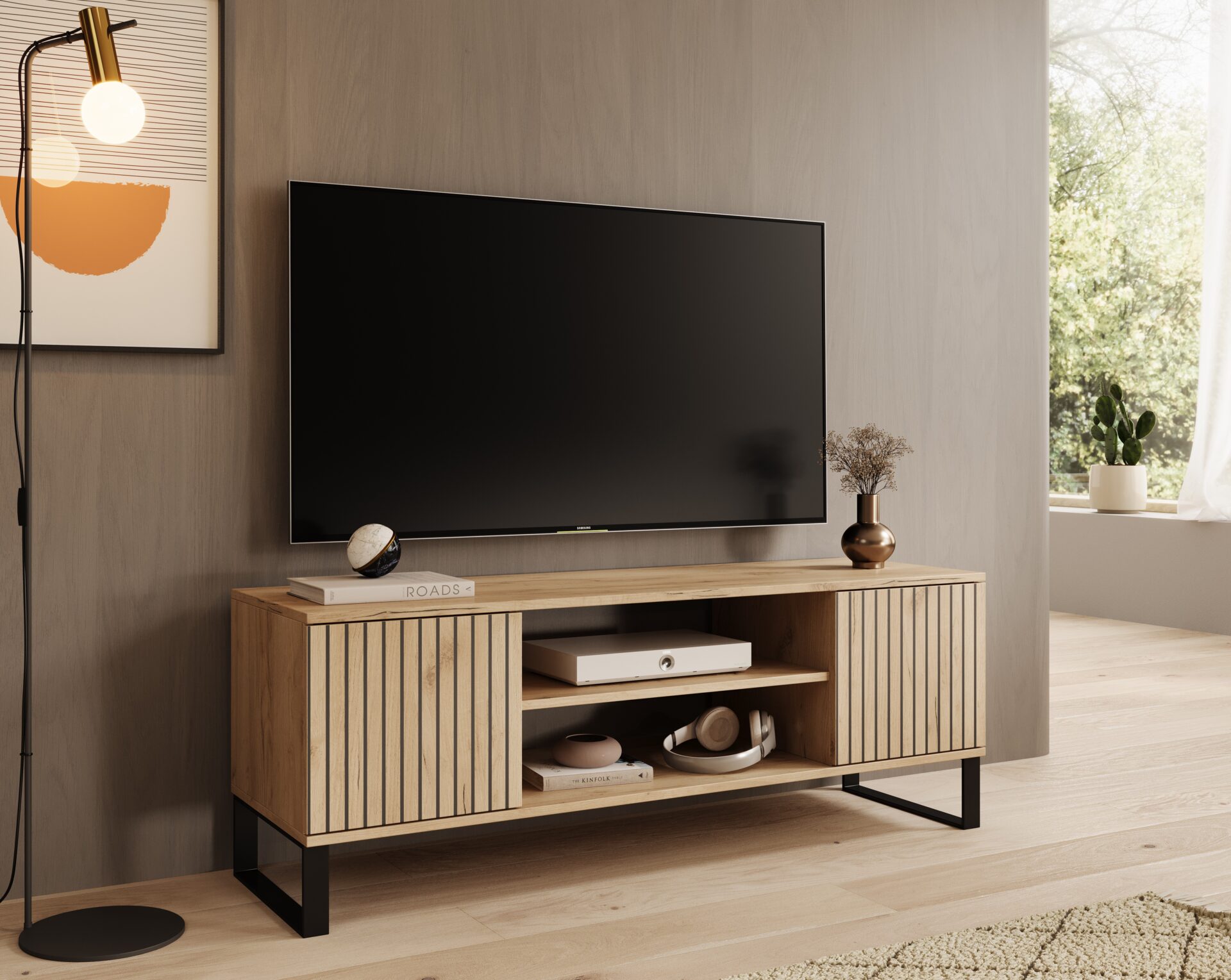 Lorello TV skapis 135 cm Craft Oak ADRK — изображение 2