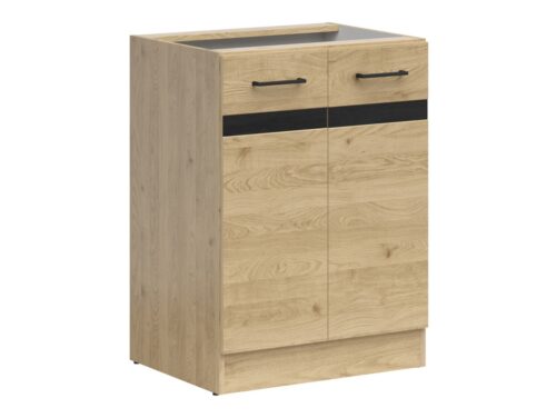 Brīvstāvošs skapis 60×86 cm JUNONA LINE Bernstein ozols/Bernstein ozols