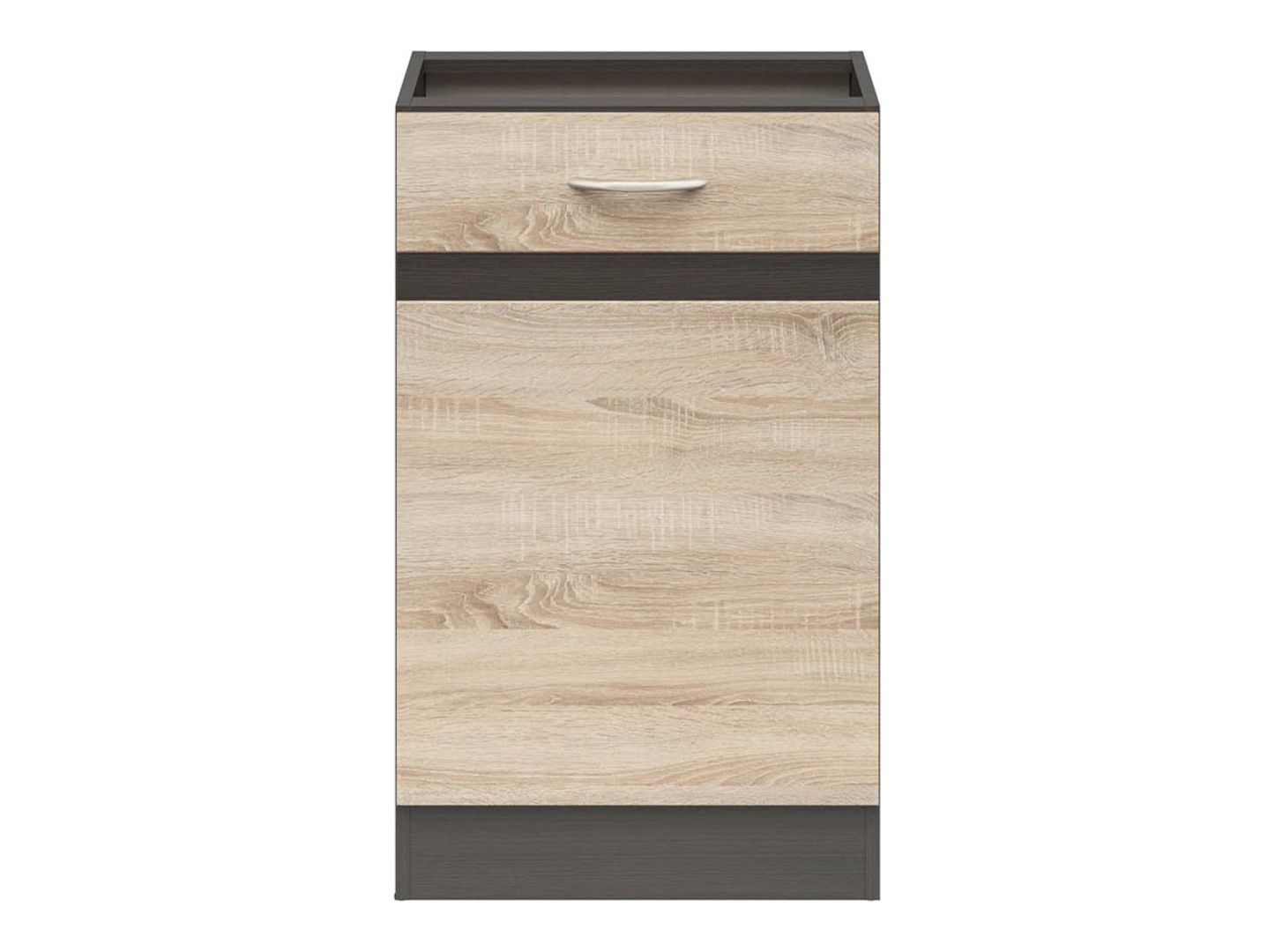 Kreisais skapītis 50x82 cm JUNONA LINE venge/sonoma ozols — изображение 2