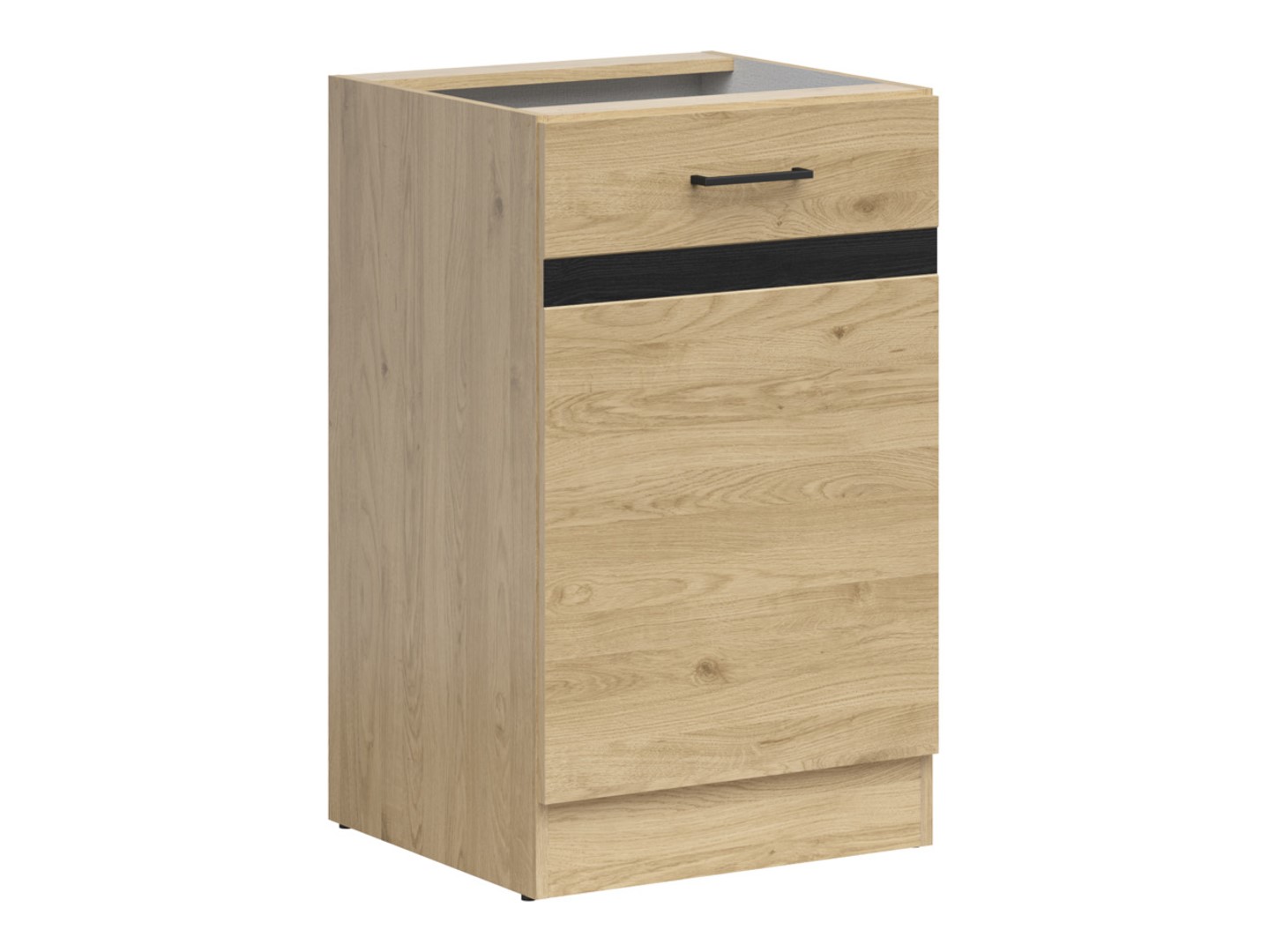 Kreisais skapītis 50x86 cm JUNONA LINE Bernstein ozols/Bernstein ozols