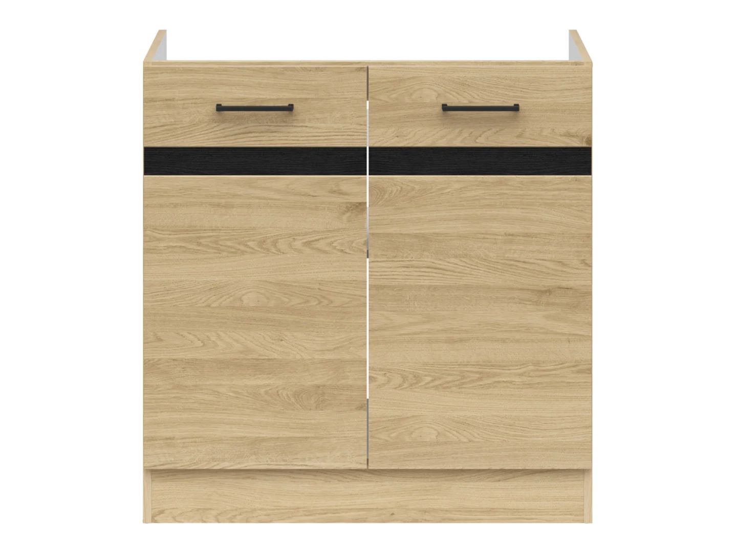 JUNONA LINE brīvstāvošs izlietnes skapītis 80x82 cm, Bernstein ozols/Bernstein ozols — изображение 2