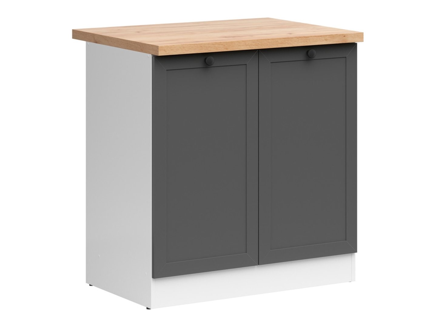 Бривставошс скапис ар галда вирсму 80x86 см JUNONA LINE черный/графит