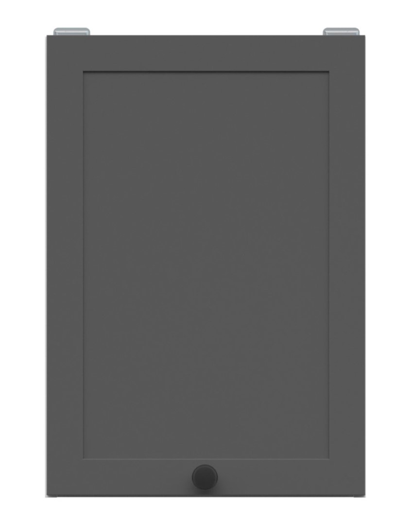 Sienas skapis 40x57 cm JUNONA LINE baltā/grafīta krāsā — изображение 2