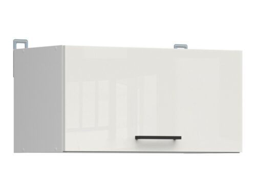 Sienas skapis 50×30 cm JUNONA LINE baltā/krīta spīdīgā krāsā