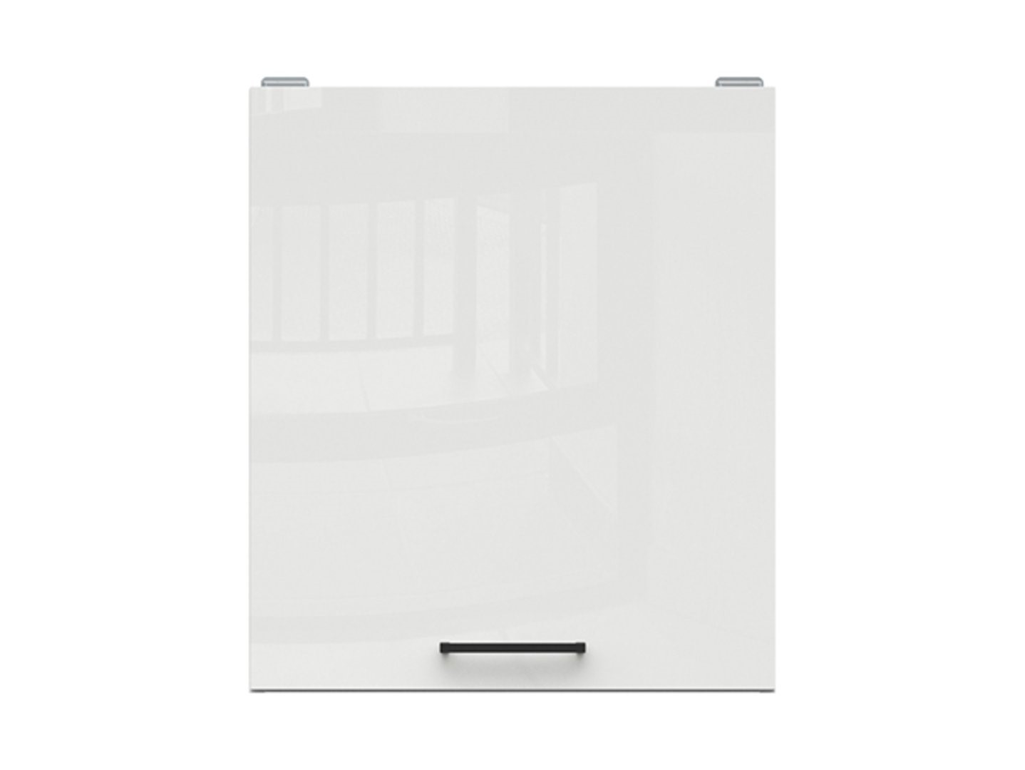 Sienas skapis 50x57 cm JUNONA LINE baltā/krīta spīdīgā krāsā — изображение 2