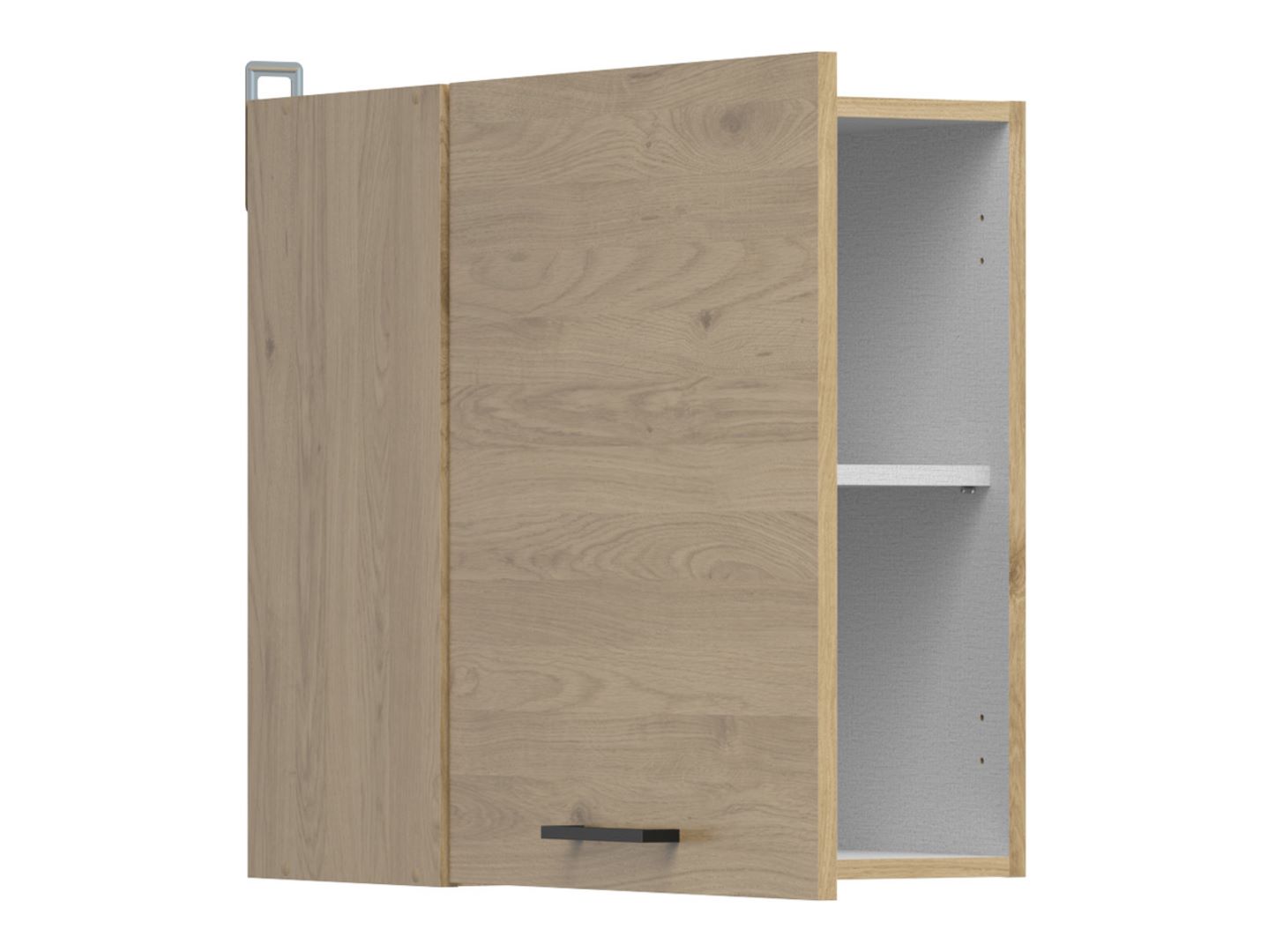 Sienas skapis 50x57 cm JUNONA LINE Bernstein ozols/Bernstein ozols — изображение 2