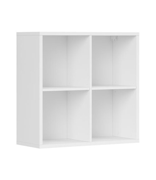 NEPO PLUS atvērts sienas skapis, 77 cm, balts