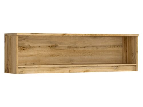 NUIS atvērts sienas skapis 135 cm ozols