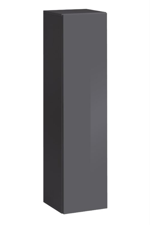 SWITCH 2 sienas skapītis grafīta krāsā ASM