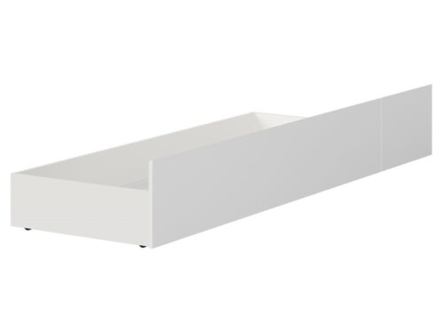 Gultas atvilktne 120 KASPIAN balta/matēti balta