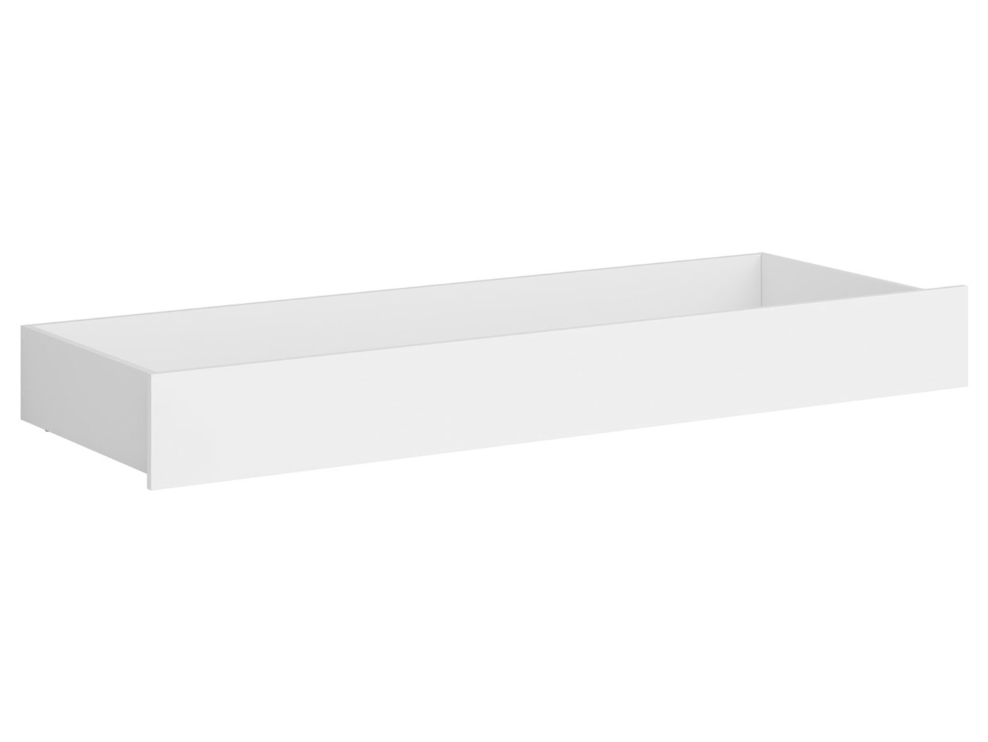 Atvilktne gultai 90 un 120 cm NEPO PLUS 58,5 cm balta
