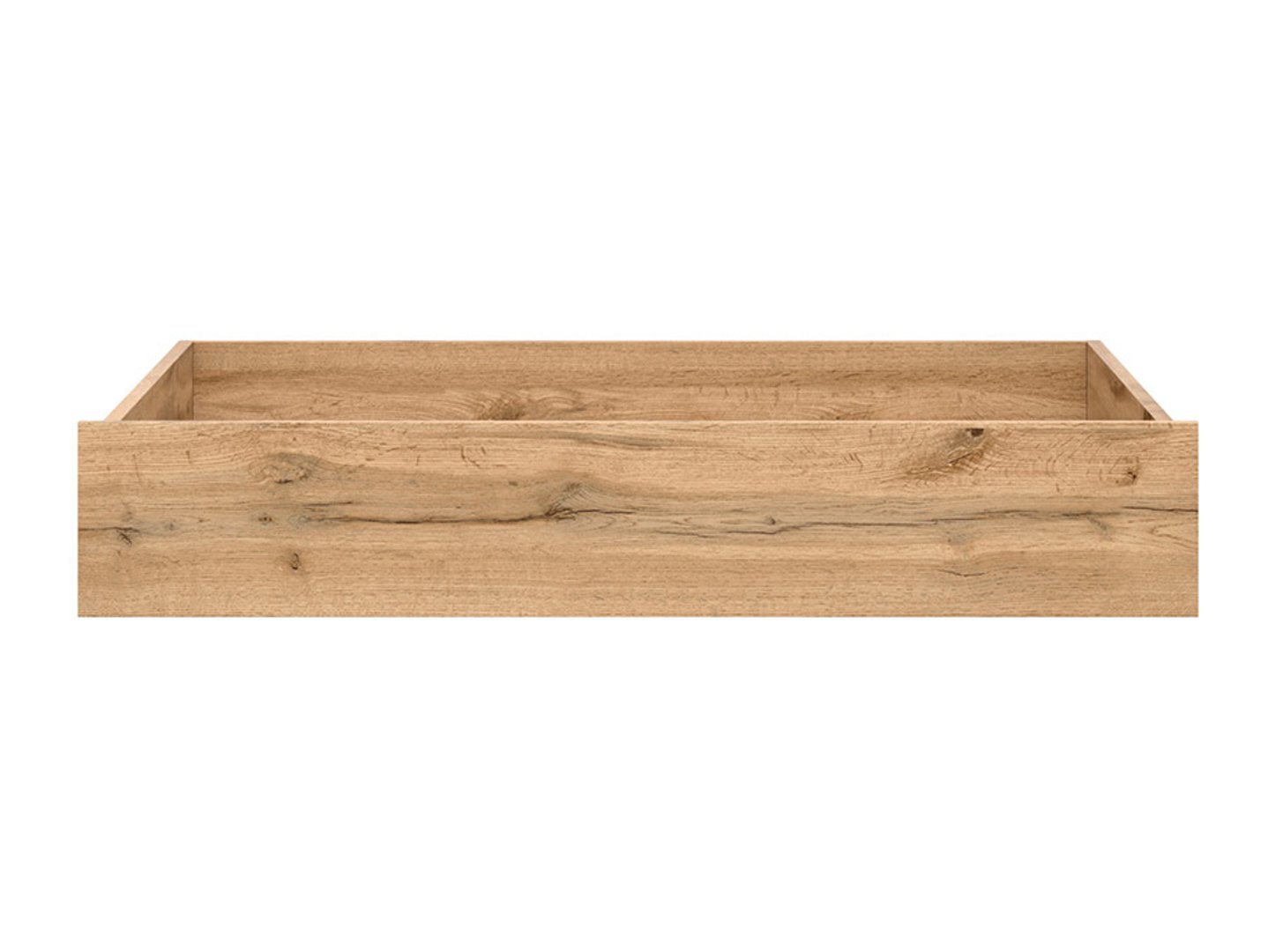 ZELE gultas atvilktne 90 cm, ozolkoka krāsā, wotan — 2 attēls