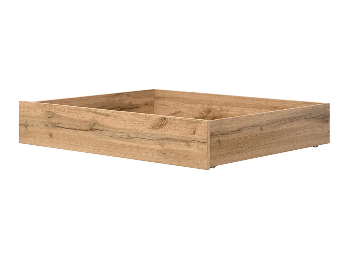 ZELE gultas atvilktne 90 cm, ozolkoka krāsā, wotan