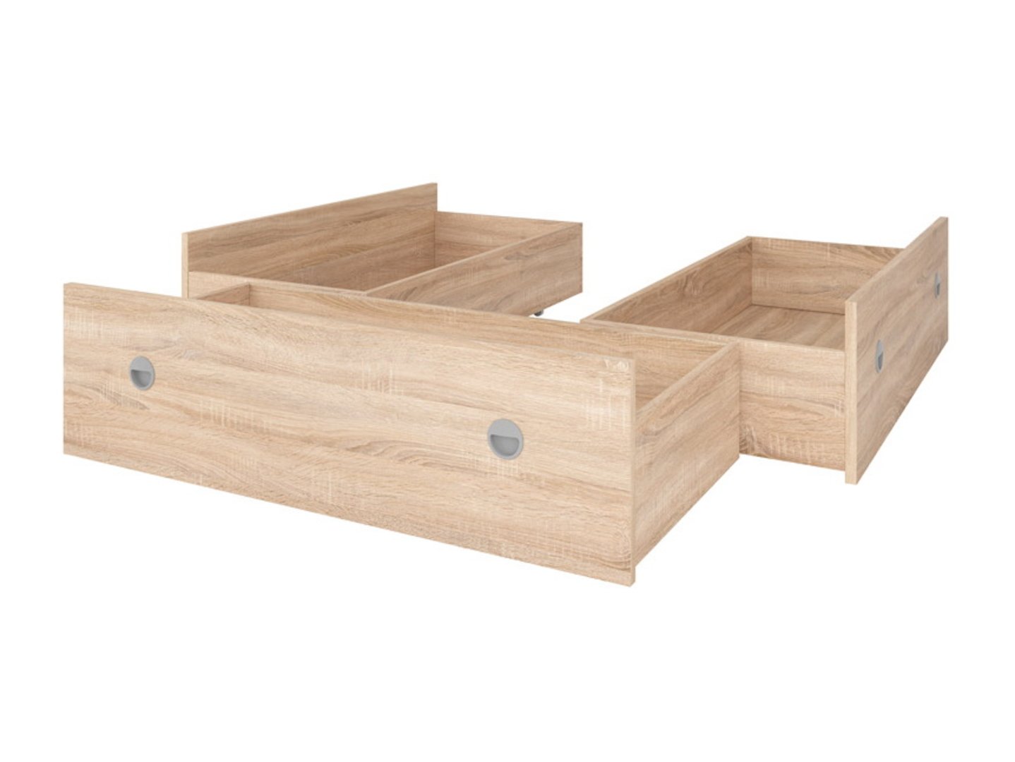 Atvilktnes gultai 140 NEPO PLUS Sonoma ozols