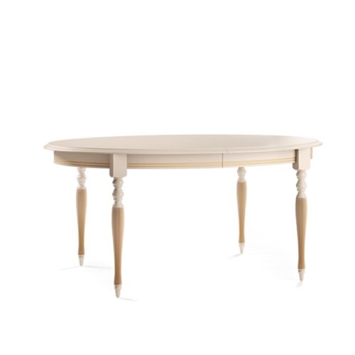 Elipsveida galds ar izvelkamu virsmas virsmu VERONA T-elipse (160-360 cm.)