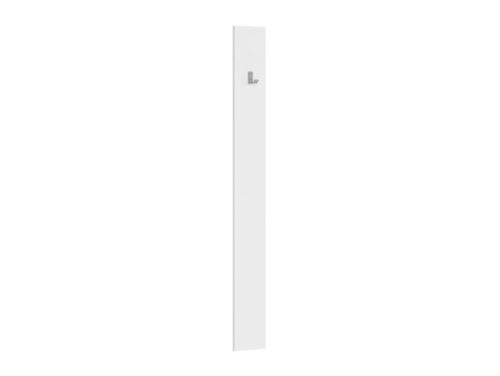 NEPO PLUS šaurs drēbju pakaramais 15 cm balts