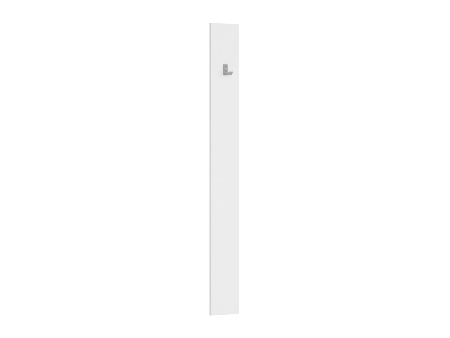 NEPO PLUS šaurs drēbju pakaramais 15 cm balts