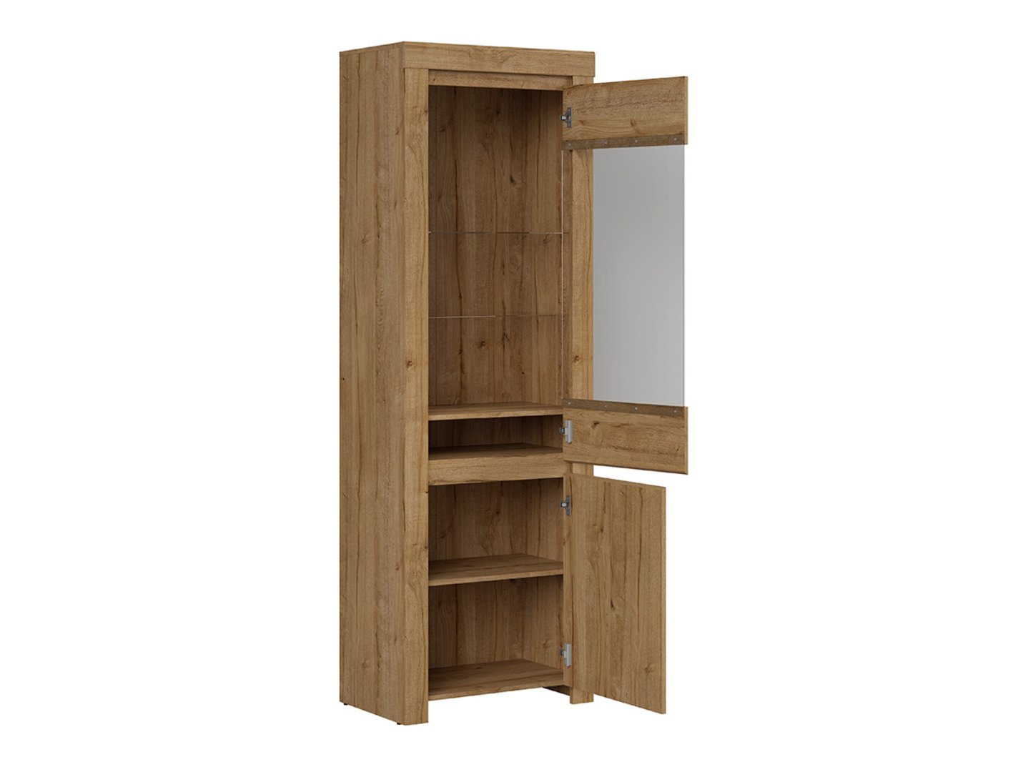 HOLTEN viendurvju vitrīna, 98 cm, Waterford ozols — изображение 3