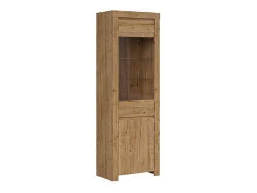 HOLTEN viendurvju vitrīna, 98 cm, Waterford ozols