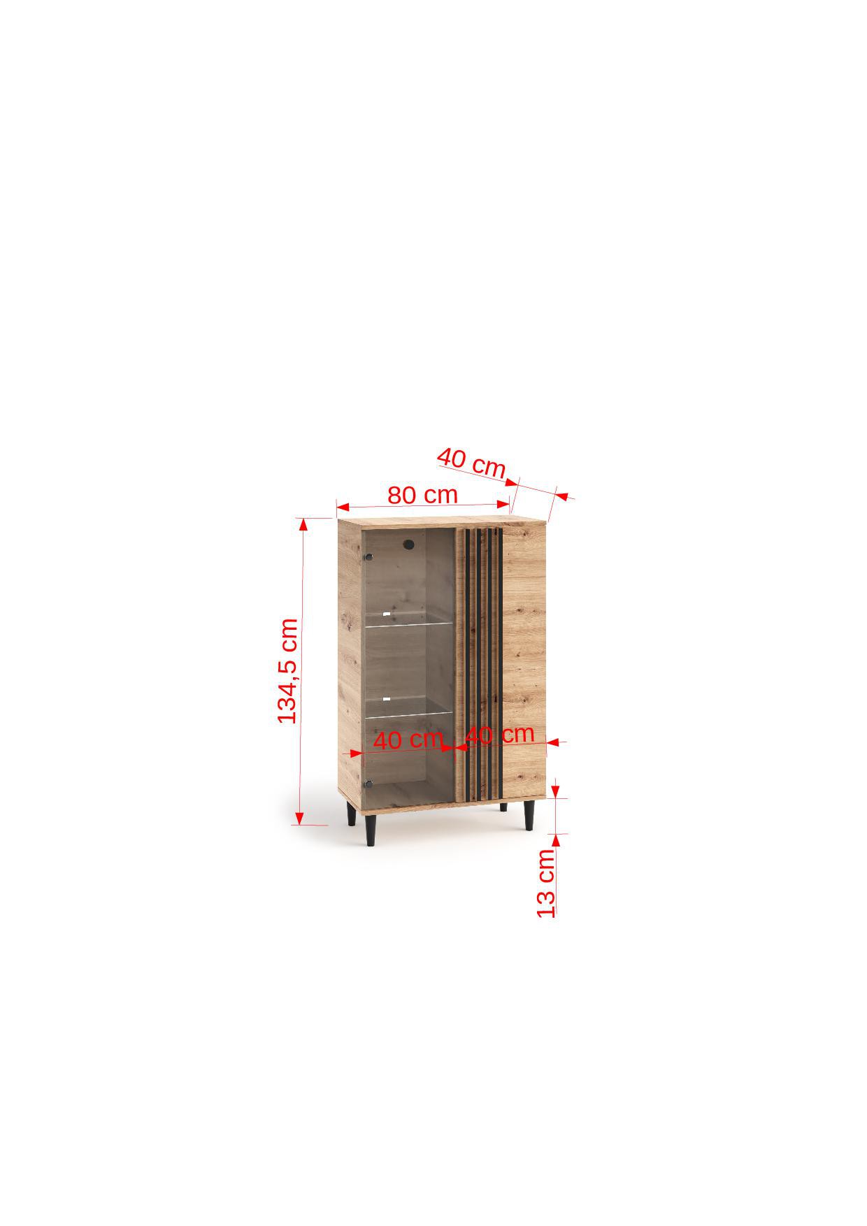 LIVIA 02 Artisan ADRK Vitrīna — 3 attēls