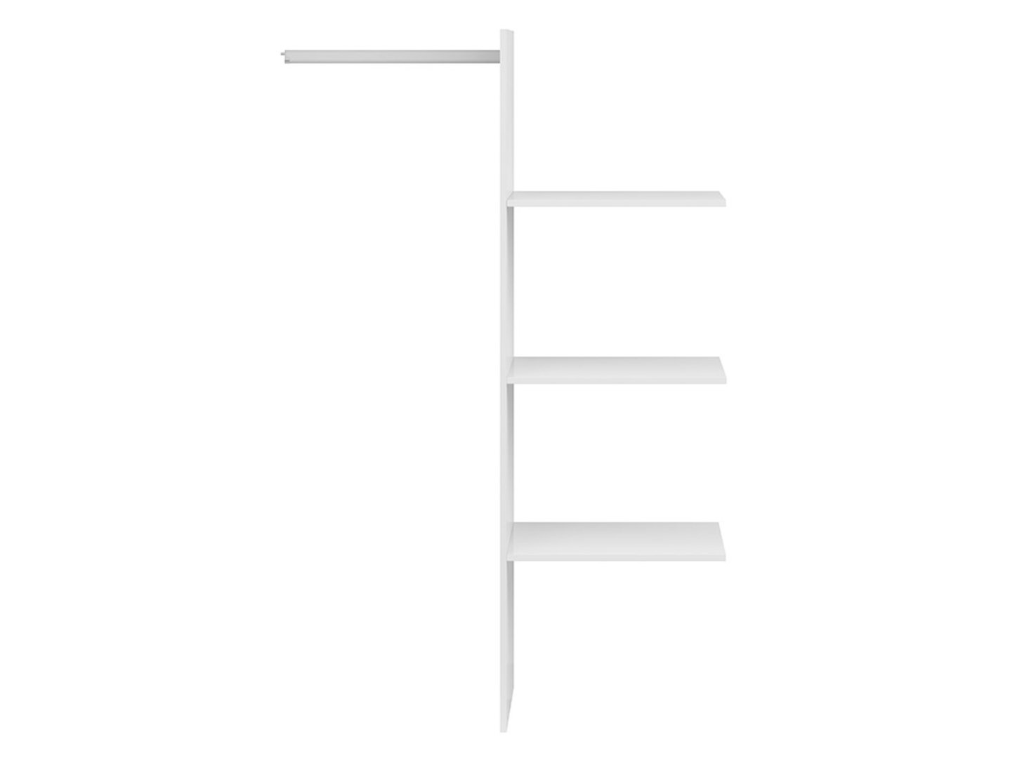 HORTON skapja ieliktnis, 102 cm, balts