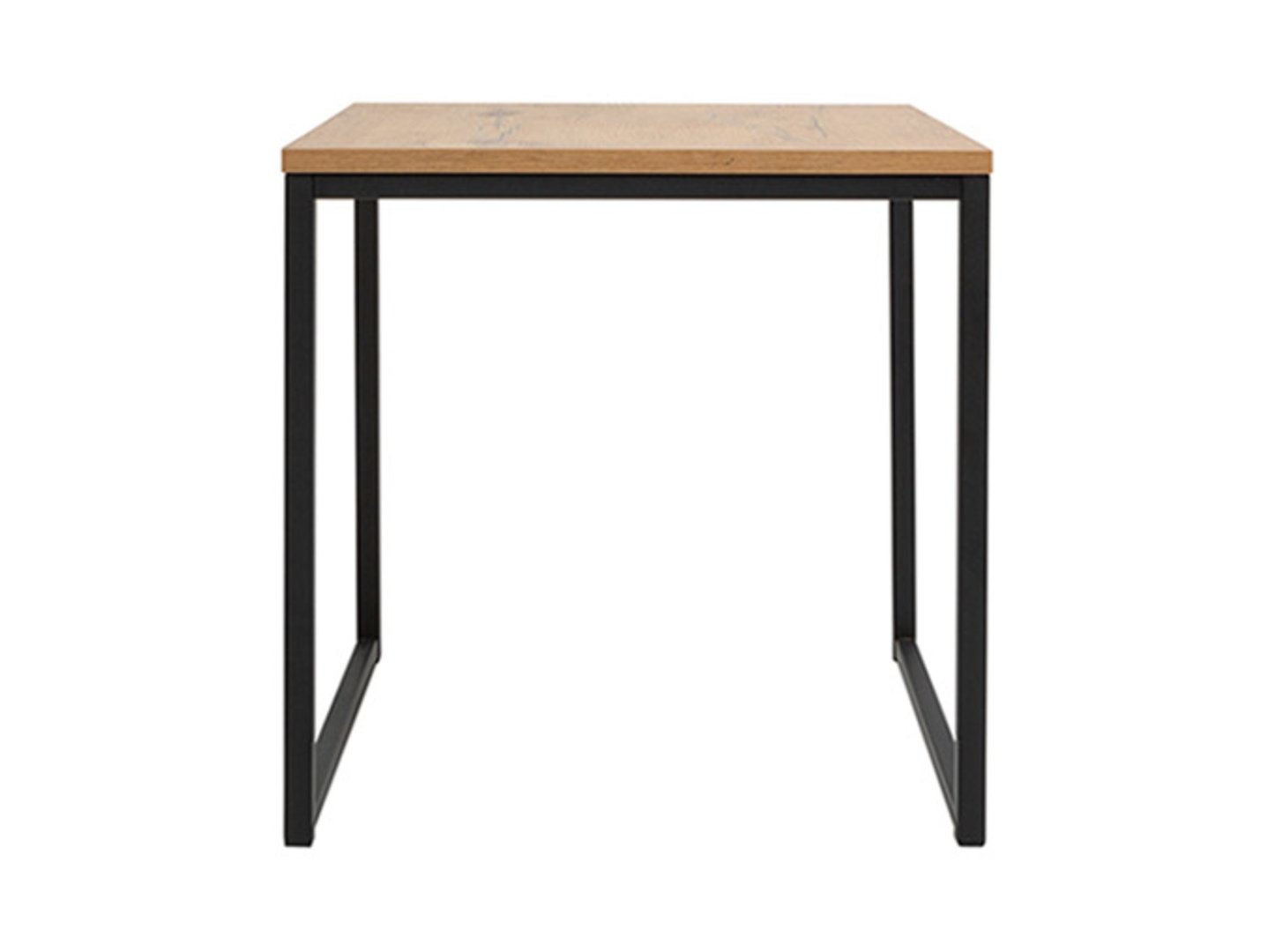AROZ bēniņu galda komplekts, 40/50 cm, ozola imitācija, melns