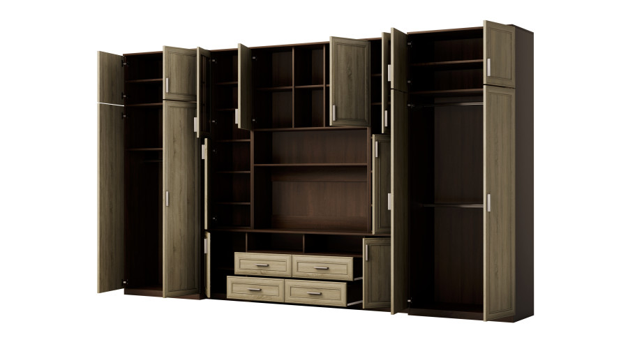 Sekcija SAWA 390 × 232 cm Sonoma Ciemna / Sonoma Jasna — изображение 3