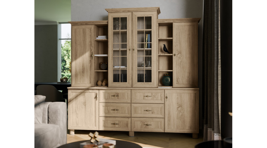 Sekcija ROYAL 210 cm, Sonoma Jasna — изображение 2