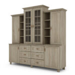 Sekcija ROYAL 210 cm, Sonoma Jasna