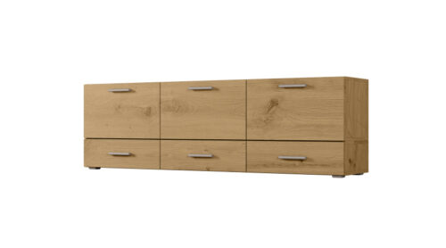 Brīvi stāvoša vai pie sienas stiprināma modulāra kumode 180–240 cm Dab Artisan – MULTI SMART