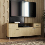 150 cm brīvi stāvošs TV skapītis