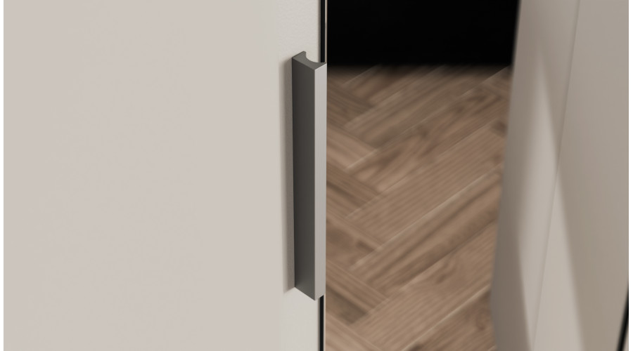 Modulārs stūra skapis 270 cm, kašmira bēšs - MAX Premium komplekts — 4 attēls