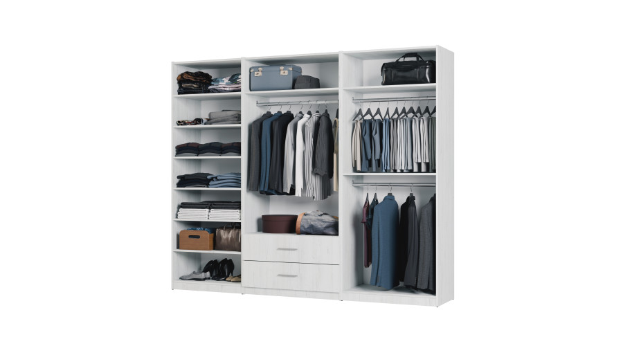 Modulārs skapis 270 cm, Andersona priede - MAX Premium komplekts — 3 attēls