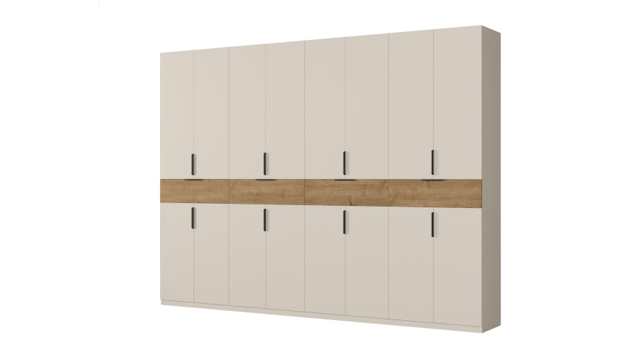 Liels, moderns skapis 360/240 cm