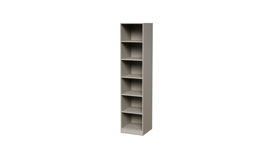Modulārais skapis 50x225 cm ar drēbju plauktiem – MAX Premium "P" — 2 attēls