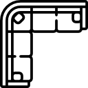 Stūra dīvāni Kinas meble