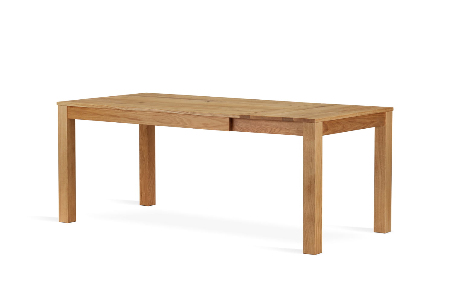 Izvelkams ozolkoka galds BORNHOLM 180(230)x90 — 2 attēls
