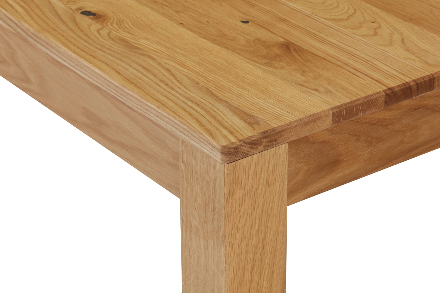 Izvelkams ozolkoka galds BORNHOLM 160(210)x90 — 5 attēls