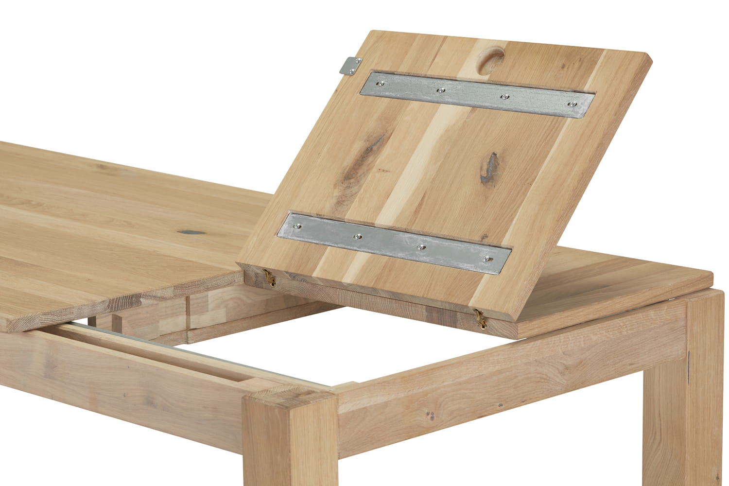 Izvelkams galds, Sonoma ozols, BORNHOLM, 140(190)x90 — изображение 4